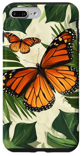 Monarch Schmetterling Monstera Hülle für iPhone 7 Plus/8 Plus Monarch Schmetterling Monstera Hülle für iPhone 7 Plus/8 Plus von Monarch Butterflies Accessories