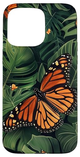 Monarch Schmetterling Monstera Pflanzen Floral Hülle für iPhone 15 Pro Max Monarch Schmetterling Monstera Pflanzen Floral Hülle für iPhone 15 Pro Max von Monarch Butterflies Accessories