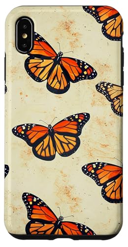 Monarch Schmetterling Muster Beige Hülle für iPhone XS Max Monarch Schmetterling Muster Beige Hülle für iPhone XS Max von Monarch Butterflies Accessories