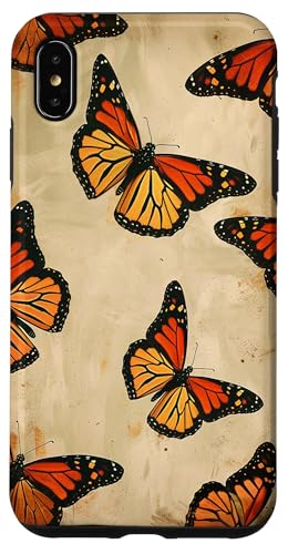 Monarch Schmetterling Muster Beige Hülle für iPhone XS Max Monarch Schmetterling Muster Beige Hülle für iPhone XS Max von Monarch Butterflies Accessories