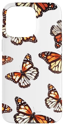 Monarch Schmetterling Muster Weiß Hülle für iPhone 15 Pro Max Monarch Schmetterling Muster Weiß Hülle für iPhone 15 Pro Max von Monarch Butterflies Accessories