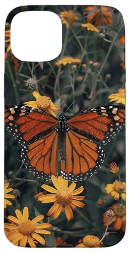 Monarch Schmetterling Wildblumen Hülle für iPhone 15 Plus Monarch Schmetterling Wildblumen Hülle für iPhone 15 Plus von Monarch Butterflies Accessories