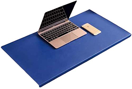 Tischunterlage, Schreibtischunterlage, 90cm x 50cm Leder Tischunterlage, Laptop Tischunterlage, wasserdichte Schreibunterlage mit L-geformtem für Büro- oder Heimbereich von Monba