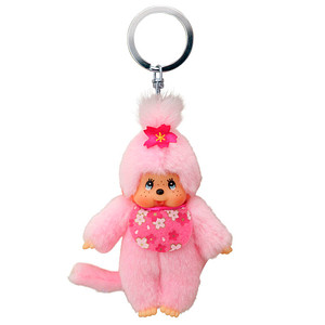 Monchhichi® Schlüsselanhänger Monchhichi Kirschblüte rosa von Monchhichi®