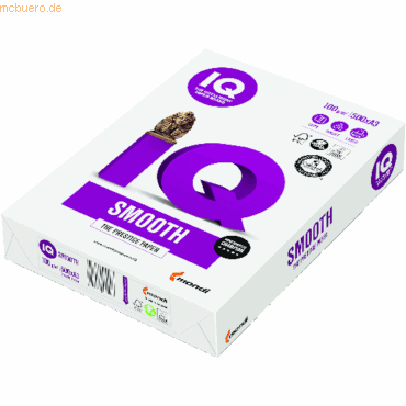 4 x Mondi Multifunktionspapier IQ Selection Smooth A3 100 g/qm weiß VE 4 x Mondi Multifunktionspapier IQ Selection Smooth A3 100 g/qm weiß VE von Mondi