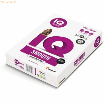 4 x Mondi Multifunktionspapier IQ Selection Smooth A4 100 g/qm weiß VE 4 x Mondi Multifunktionspapier IQ Selection Smooth A4 100 g/qm weiß VE von Mondi