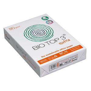 mondi Kopierpapier Bio Top 3 DIN A4 80 g/qm 500 Blatt von Mondi