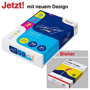 mondi Laserpapier Color Copy DIN A4 160 g/qm 250 Blatt von Mondi