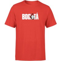 Money Heist Bogota Men's T-Shirt - Red - L von Money Heist