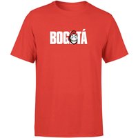 Money Heist Bogota Men's T-Shirt - Red - M von Money Heist