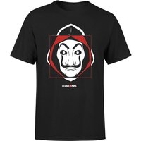 Money Heist Dali Mask Men's T-Shirt - Black - S von Money Heist