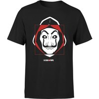 Money Heist Dali Mask Men's T-Shirt - Black - XL von Money Heist