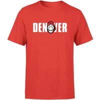 Money Heist Denver Men's T-Shirt - Red - L von Money Heist