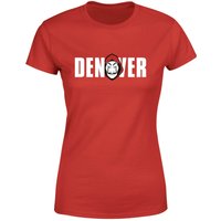 Money Heist Denver Women's T-Shirt - Red - XXL von Money Heist