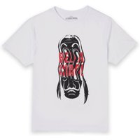 Money Heist Distorted Dali Mask Unisex T-Shirt - White - S von Money Heist