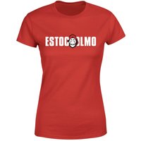 Money Heist Estocolmo Women's T-Shirt - Red - XS von Money Heist