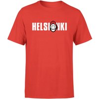 Money Heist Helsinki Men's T-Shirt - Red - M von Money Heist