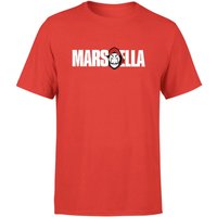 Money Heist Marsella Men's T-Shirt - Red - M von Money Heist