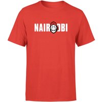 Money Heist Nairobi Men's T-Shirt - Red - L von Money Heist