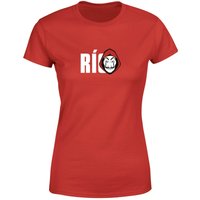 Money Heist Rio Women's T-Shirt - Red - L von Money Heist