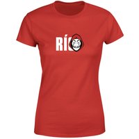 Money Heist Rio Women's T-Shirt - Red - XS von Money Heist