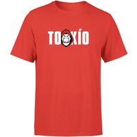 Money Heist Tokio Men's T-Shirt - Red - L von Money Heist