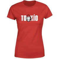 Money Heist Tokio Women's T-Shirt - Red - L von Money Heist