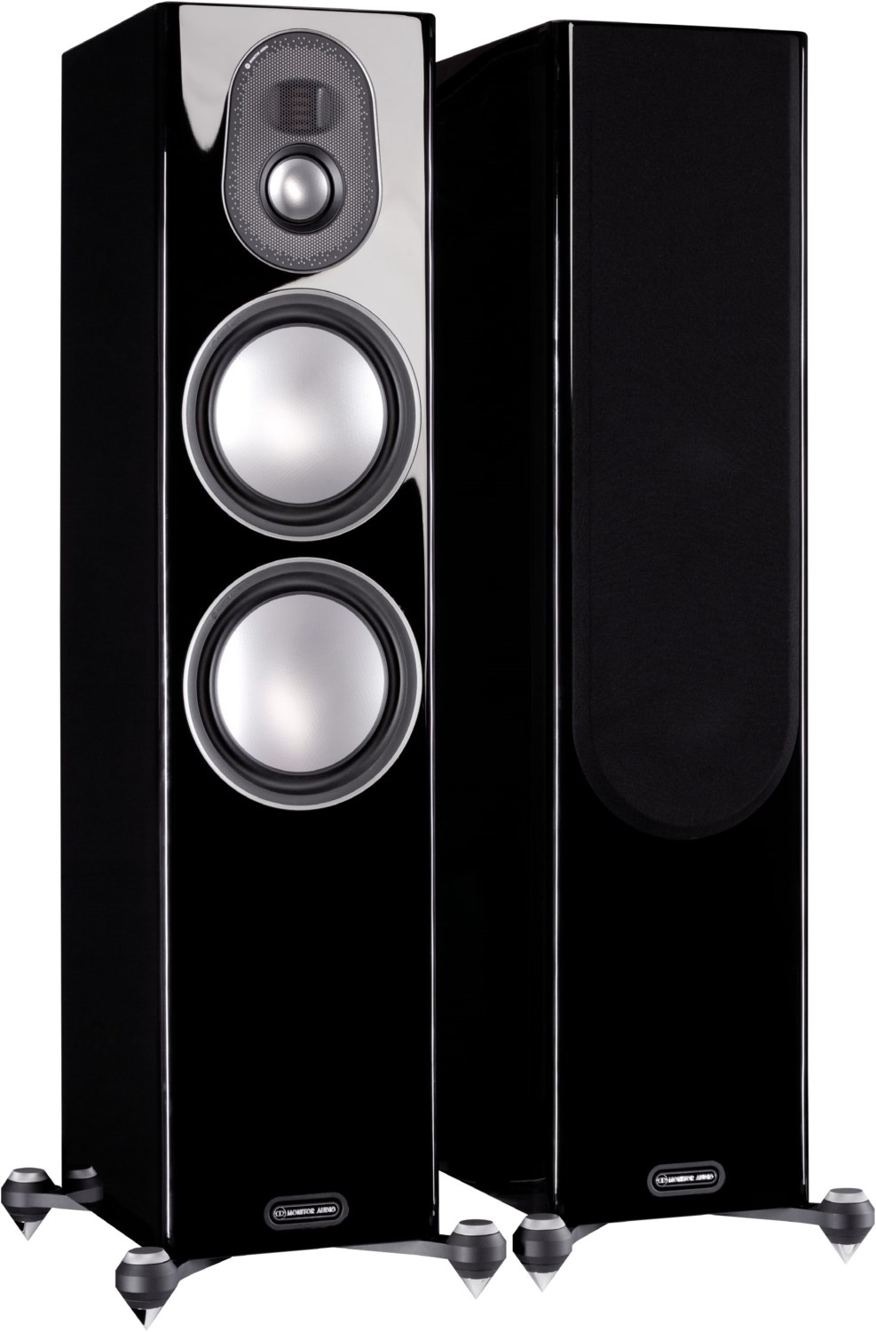 Gold 300 /Paar Stand-Lautsprecher schwarz hochglanz Gold 300 /Paar Stand-Lautsprecher schwarz hochglanz von Monitor Audio