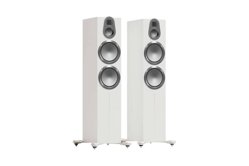 Monitor Audio Gold 500 6G Standlautsprecher - Weiß Seidenmatt (Stück) von Monitor Audio