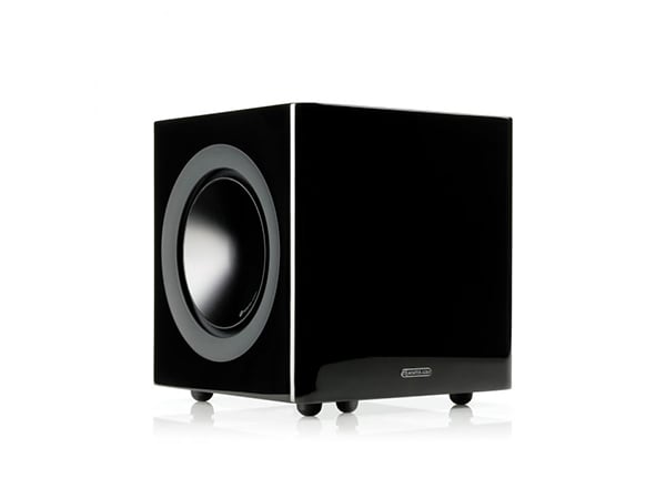 Monitor Audio Radius Lautsprecher - Radius 380 Subwoofer kompakt - Schwarz hochglanz (Stück) von Monitor Audio