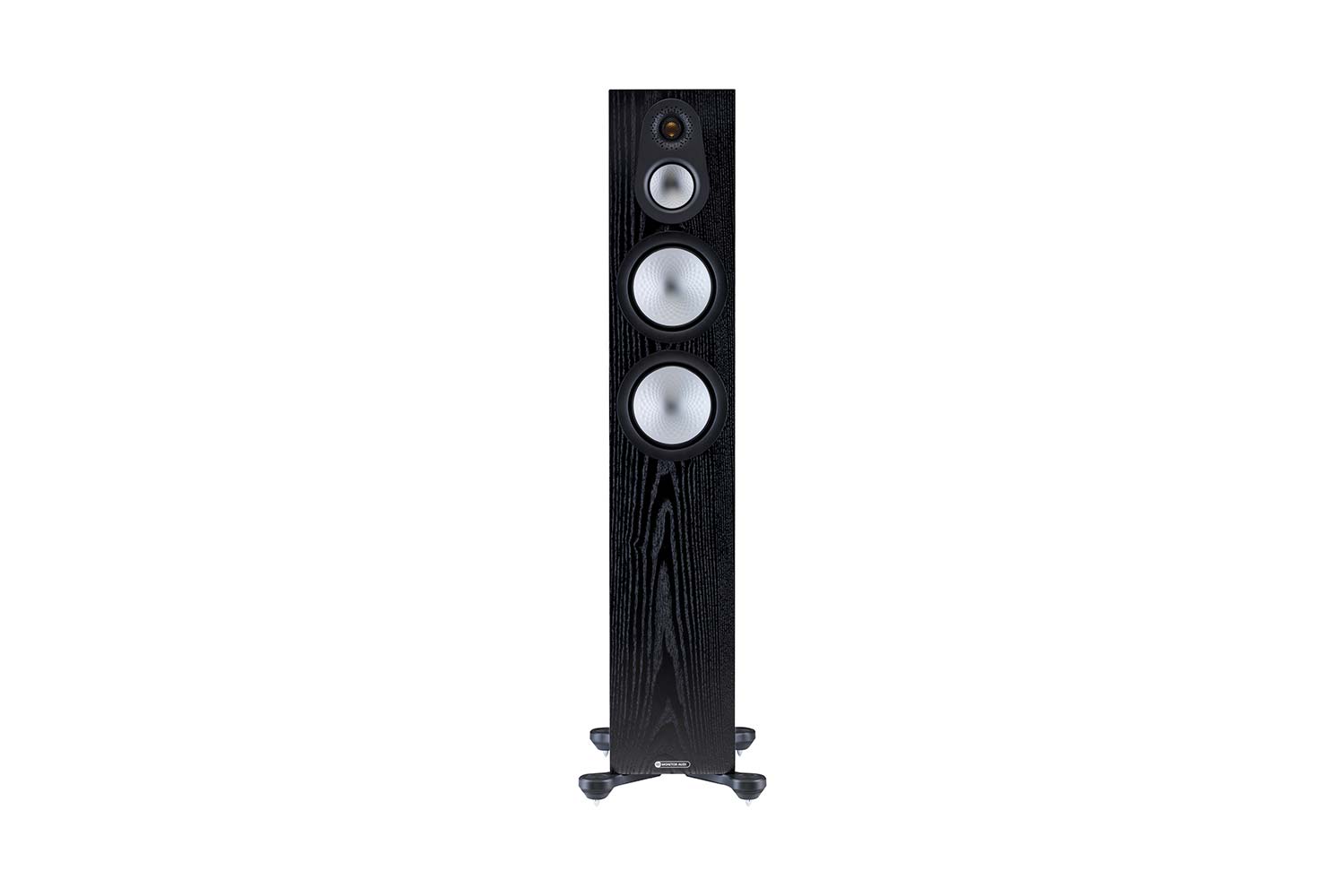 Monitor Audio Silver 300 7G Standlautsprecher - Eiche Schwarz (Stück) von Monitor Audio