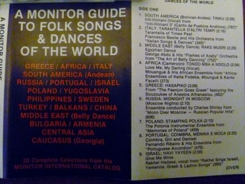Monitor Guide to Folk Songs [Musikkassette] von Monitor