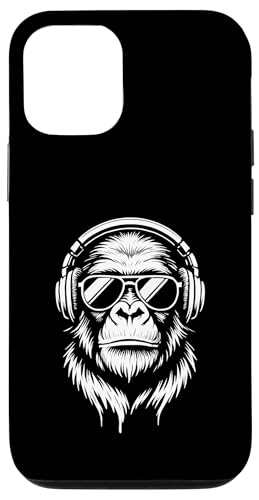 Stylische Monkey DJ Holiday Music Gorilla Kopfhörer Sonnenbrille Hülle für iPhone 12/12 Pro Stylische Monkey DJ Holiday Music Gorilla Kopfhörer Sonnenbrille Hülle für iPhone 12/12 Pro von Monkey DJ By GTSTDDesign Store
