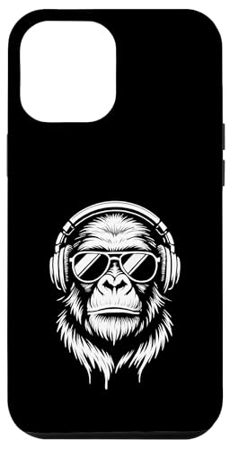 Stylische Monkey DJ Holiday Music Gorilla Kopfhörer Sonnenbrille Hülle für iPhone 12 Pro Max von Monkey DJ By GTSTDDesign Store