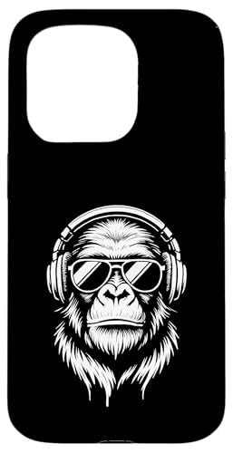 Stylische Monkey DJ Holiday Music Gorilla Kopfhörer Sonnenbrille Hülle für iPhone 15 Pro Stylische Monkey DJ Holiday Music Gorilla Kopfhörer Sonnenbrille Hülle für iPhone 15 Pro von Monkey DJ By GTSTDDesign Store