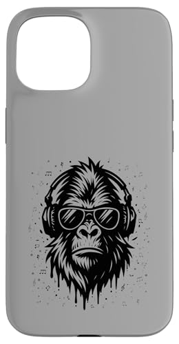 Stylische Monkey DJ Holiday Music Gorilla Kopfhörer Sonnenbrille Hülle für iPhone 15 Stylische Monkey DJ Holiday Music Gorilla Kopfhörer Sonnenbrille Hülle für iPhone 15 von Monkey DJ By GTSTDDesign Store
