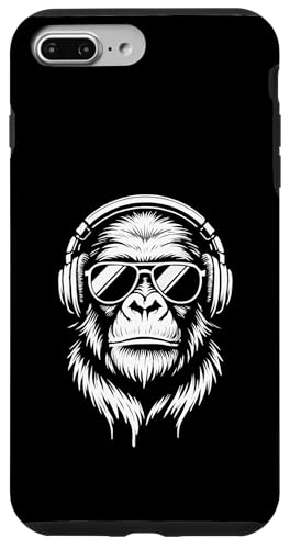 Stylische Monkey DJ Holiday Music Gorilla Kopfhörer Sonnenbrille Hülle für iPhone 7 Plus/8 Plus Stylische Monkey DJ Holiday Music Gorilla Kopfhörer Sonnenbrille Hülle für iPhone 7 Plus/8 Plus von Monkey DJ By GTSTDDesign Store