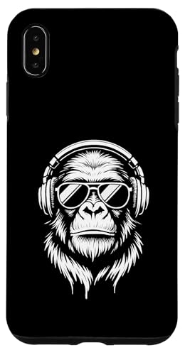 Stylische Monkey DJ Holiday Music Gorilla Kopfhörer Sonnenbrille Hülle für iPhone XS Max Stylische Monkey DJ Holiday Music Gorilla Kopfhörer Sonnenbrille Hülle für iPhone XS Max von Monkey DJ By GTSTDDesign Store
