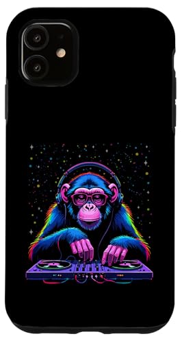 Monkey DJ Sonnenbrille Holiday Music Fan Natur Monkey Hülle für iPhone 11 Monkey DJ Sonnenbrille Holiday Music Fan Natur Monkey Hülle für iPhone 11 von Monkey DJ By GTSTDesign Store
