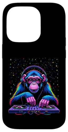 Monkey DJ Sonnenbrille Holiday Music Fan Natur Monkey Hülle für iPhone 14 Pro Monkey DJ Sonnenbrille Holiday Music Fan Natur Monkey Hülle für iPhone 14 Pro von Monkey DJ By GTSTDesign Store