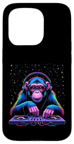 Monkey DJ Sonnenbrille Holiday Music Fan Natur Monkey Hülle für iPhone 15 Pro Monkey DJ Sonnenbrille Holiday Music Fan Natur Monkey Hülle für iPhone 15 Pro von Monkey DJ By GTSTDesign Store