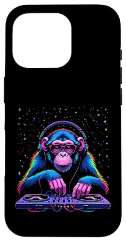 Monkey DJ Sonnenbrille Holiday Music Fan Natur Monkey Hülle für iPhone 16 Pro Monkey DJ Sonnenbrille Holiday Music Fan Natur Monkey Hülle für iPhone 16 Pro von Monkey DJ By GTSTDesign Store