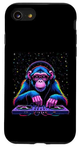 Monkey DJ Sonnenbrille Holiday Music Fan Natur Monkey Hülle für iPhone SE (2020) / 7 / 8 von Monkey DJ By GTSTDesign Store
