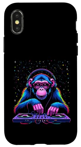 Monkey DJ Sonnenbrille Holiday Music Fan Natur Monkey Hülle für iPhone X/XS Monkey DJ Sonnenbrille Holiday Music Fan Natur Monkey Hülle für iPhone X/XS von Monkey DJ By GTSTDesign Store
