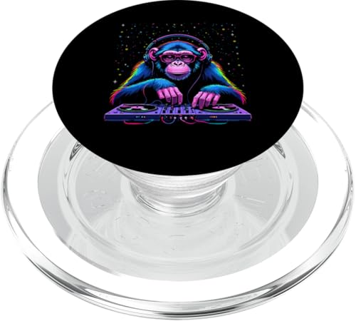 Monkey DJ Sonnenbrille Holiday Music Fan Natur Monkey PopSockets PopGrip für MagSafe Monkey DJ Sonnenbrille Holiday Music Fan Natur Monkey PopSockets PopGrip für MagSafe von Monkey DJ By GTSTDesign Store