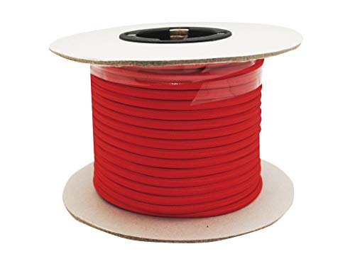 2 x 0,75 mm rotes Textilkabel auf 25 m Rolle, perfekt zum Beleuchten und Dekorieren. Das vielseitige Design verleiht Ihren kreativen Projekten Eleganz und verwandelt jeden Raum mit Stil. 2 x 0,75 mm rotes Textilkabel auf 25 m Rolle, perfekt zum Beleuchten und Dekorieren. Das vielseitige Design verleiht Ihren kreativen Projekten Eleganz und verwandelt jeden Raum mit Stil. von Monkey Ladder