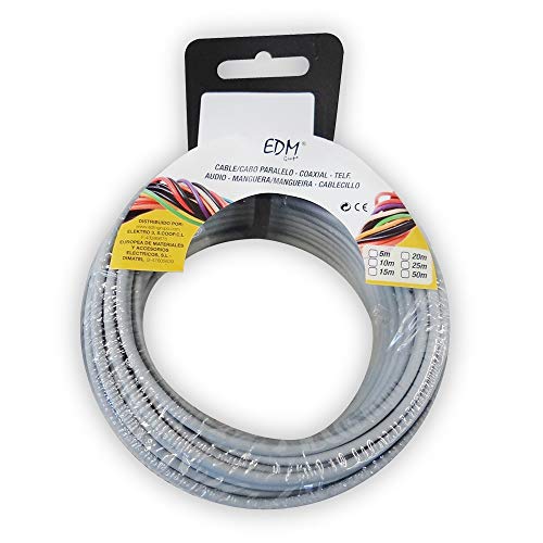 Flexible Kabeltrommel, 2,5 mm, Grau, 50 m, halogenfrei von Monkey Ladder