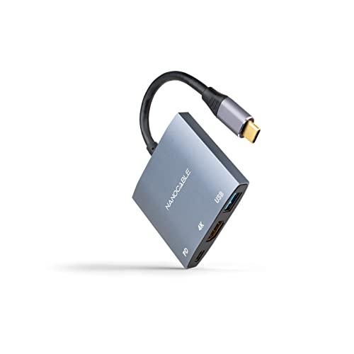 Monkey Ladder USB-C auf HDM/USB3.0/USB-C PD Konverter, 15 cm, Grau Monkey Ladder USB-C auf HDM/USB3.0/USB-C PD Konverter, 15 cm, Grau von Monkey Ladder