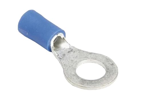 P25-60 blaue runde isolierte Steckverbinder (100 Stück), perfekt für Elektroprojekte, sorgen für sichere und effektive Verbindungen in mehreren Anwendungen für Ihre Anlagen. von Monkey Ladder