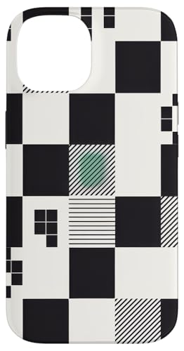 Musterblöcke Quadrate Geometrisch Abstrakt Minimal Hülle für iPhone 14 von Monochrome